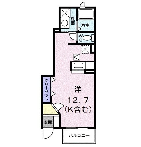 グリーンコート３の間取り