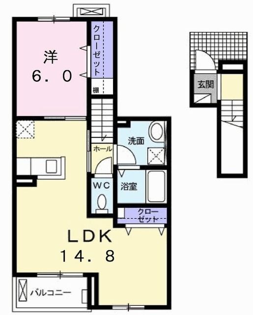 リーシェの間取り