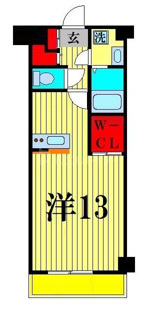 柏市小青田のマンションの間取り