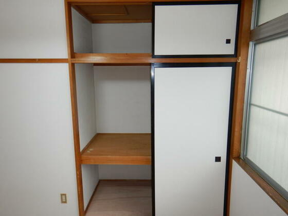 収納　天袋もあって収納力◎