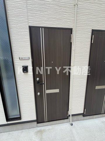 玄関　ゆったりとした玄関です