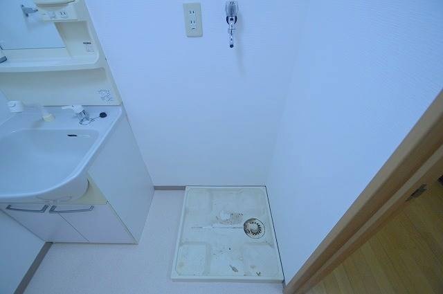 その他　洗濯機は室内に置けます