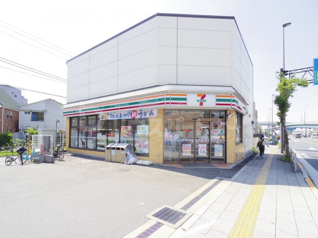 コンビニ　セブンイレブン葛飾水戸街道四つ木店（コンビニ）まで280m