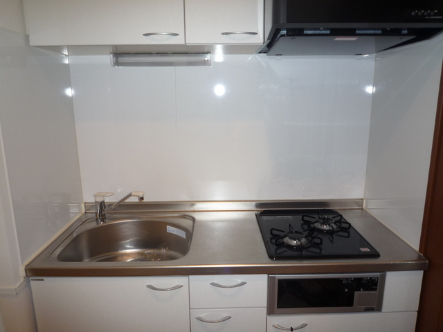 キッチン　２口ガスコンロついてます！