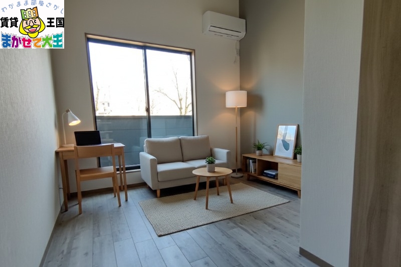 居室・リビング　家具・インテリアはＣＧです