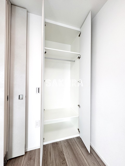 収納　お荷物の多い方でも安心のクローゼット付き♪