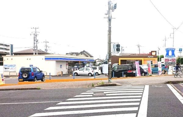 コンビニ　ローソン宇都宮石井町内野店（コンビニ）まで420m