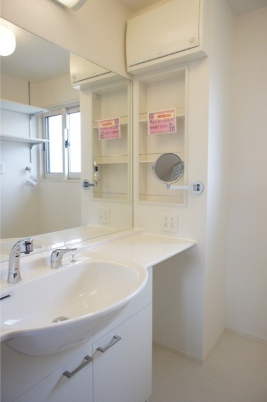 洗面設備　図面と現状に相違がある場合には現状を優先