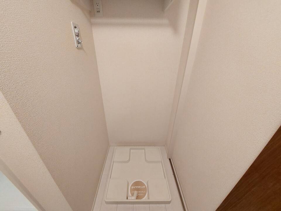 洗面設備　洗濯機置場