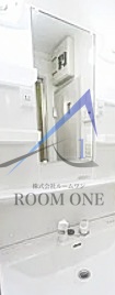 洗面設備　洗面台です。