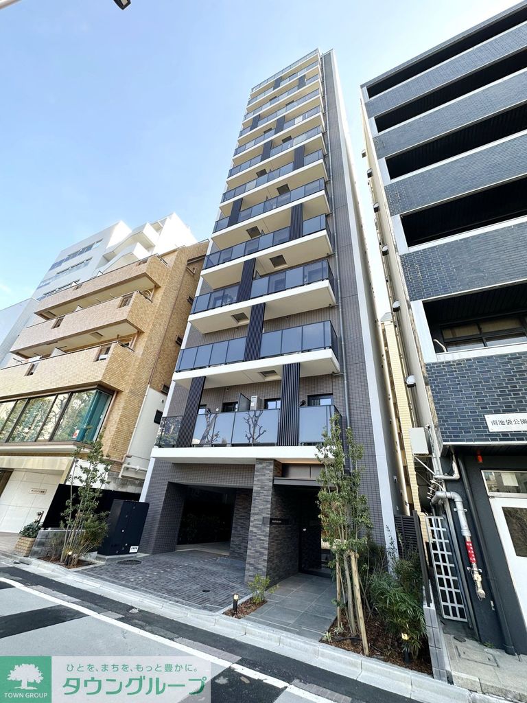 建物外観　新築工事