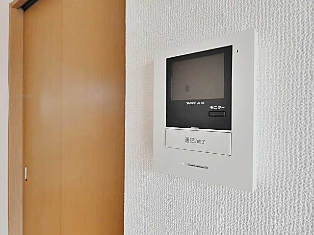 セキュリティ　モニター付きインターホンです
