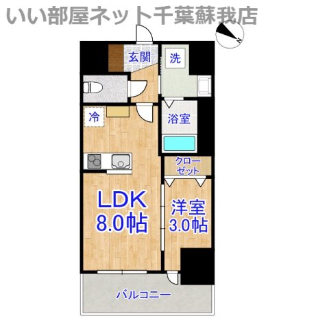 LANART蘇我の間取り写真