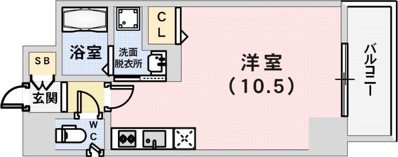 SDグランツ神戸大開通の間取り写真