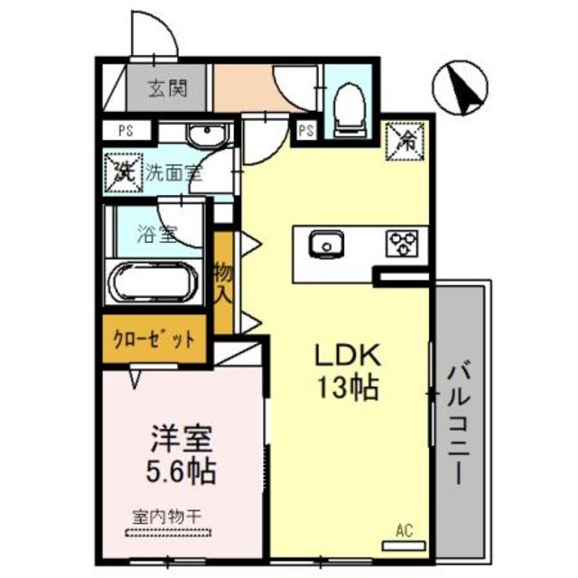 ＪＲ東海道本線 尼崎駅 徒歩14分 3階建 築4年の間取り写真