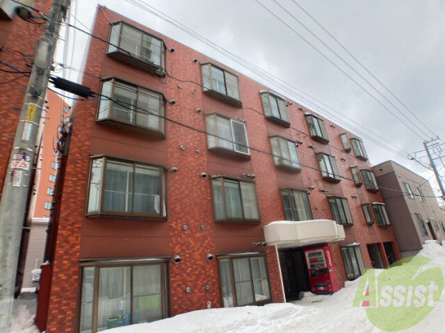 建物外観　札幌市東区北八条東「プレサント北８条Ａ」