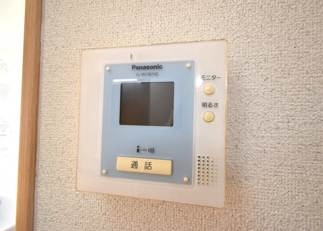セキュリティ　TVインターフォン付きなのでセキュリティ面も安心