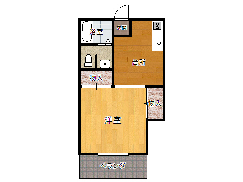 グレースハイツＹＡＳＵＮＯ3198の間取り