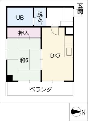 グリーンハイツ千代田の間取り