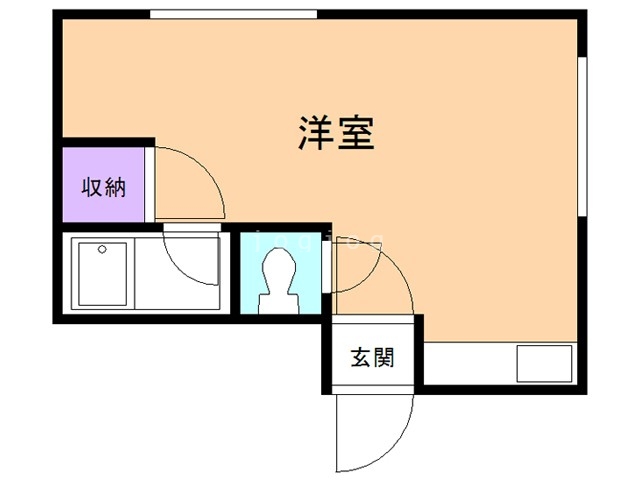 ＣＡＳＡブルーノ有明の間取り