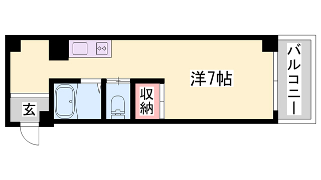 東邦パレスの間取り