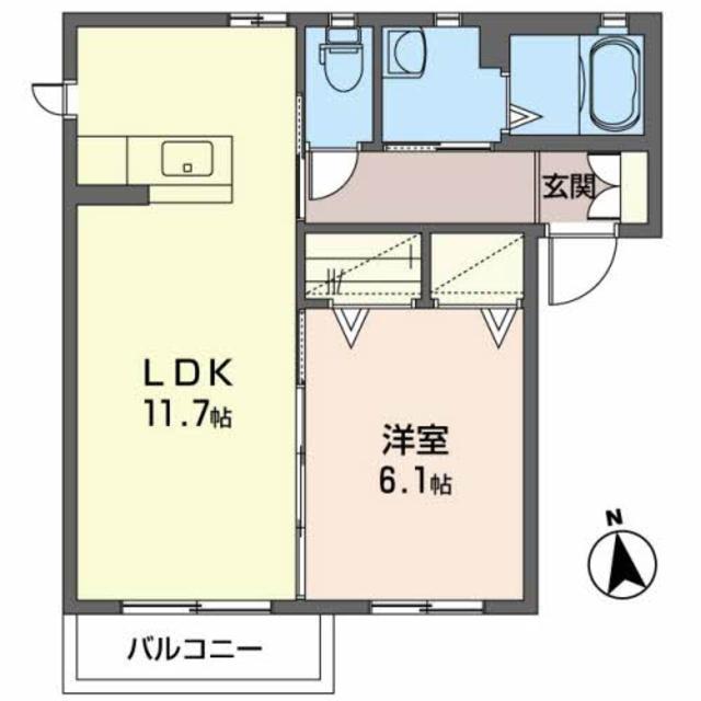 シャーメゾン・モカの間取り