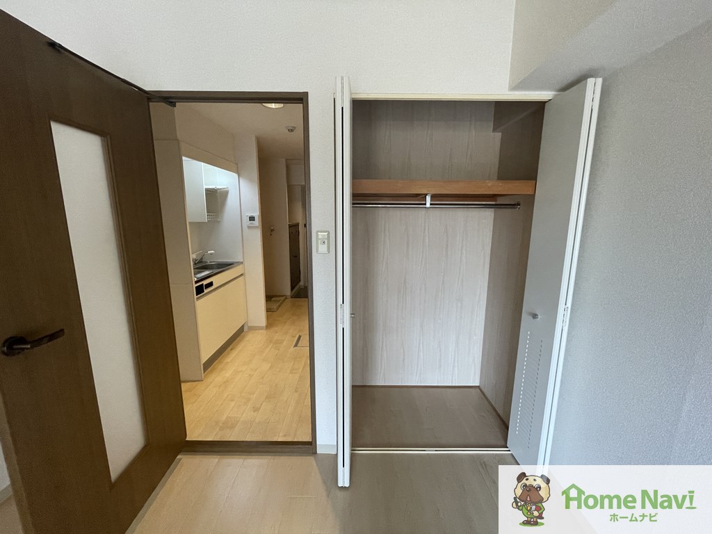 収納　荷物もすっきり片付きます。