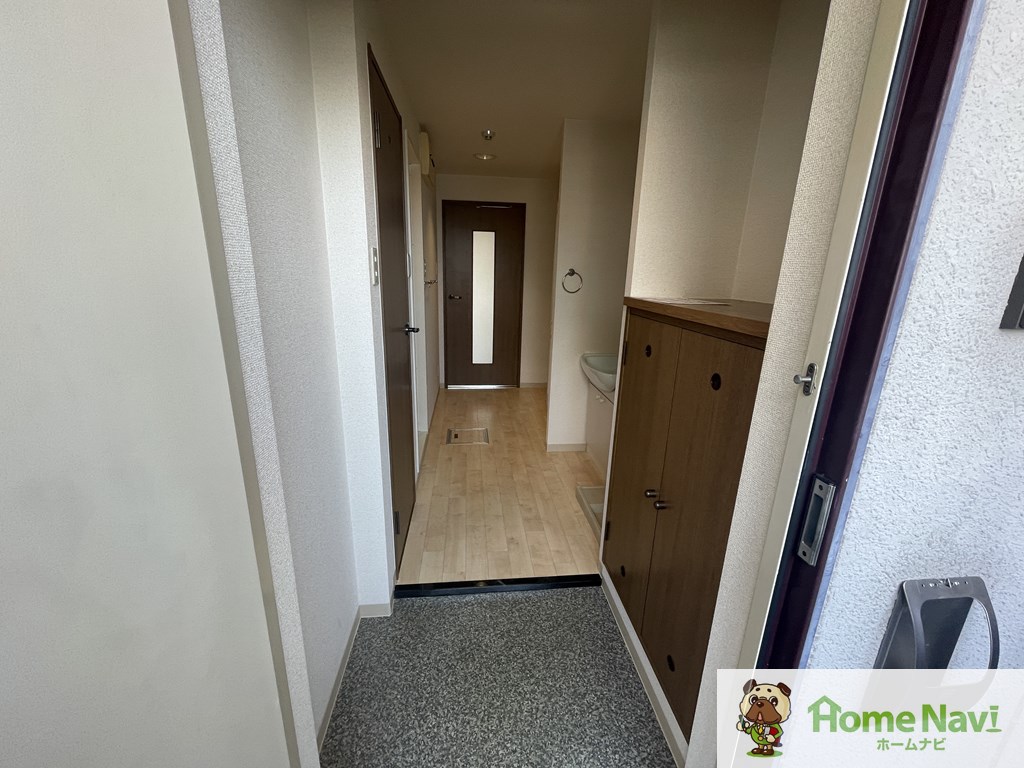 玄関　オール電化です。