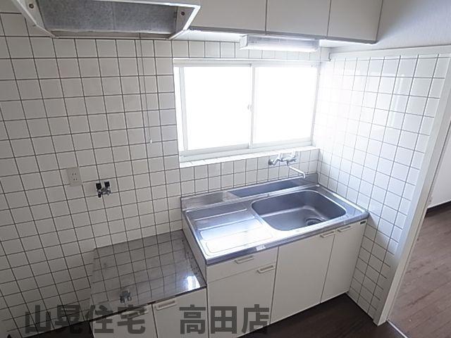 キッチン　ガスコンロ設置OKのキッチン(*^^)v