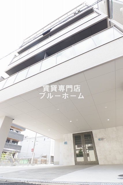 大阪市住吉区山之内のマンションの建物外観