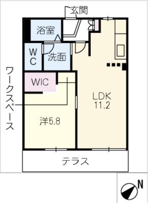 ボヌール一陽の間取り