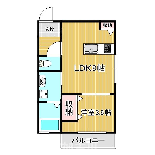 La maison du bonheur IIの間取り