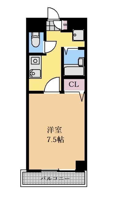 シュクオール瑞穂の間取り