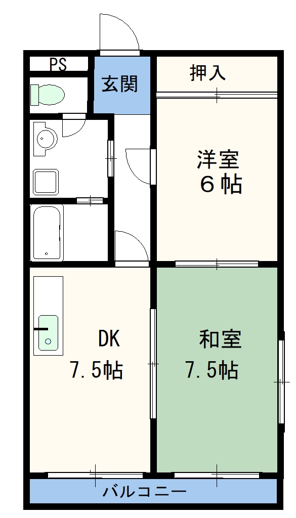 ドゥエル渕町の間取り