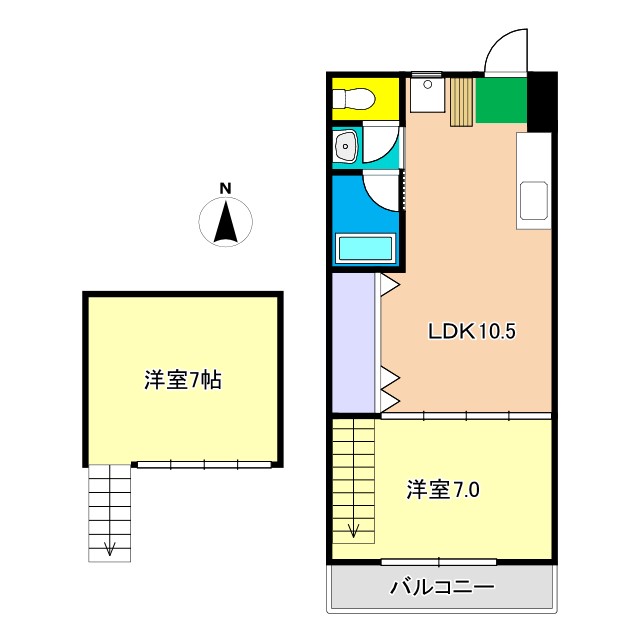 アーバン ドウェルYSの間取り