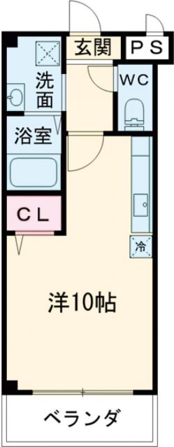 【メゾンド・グラン・ブルーの間取り】