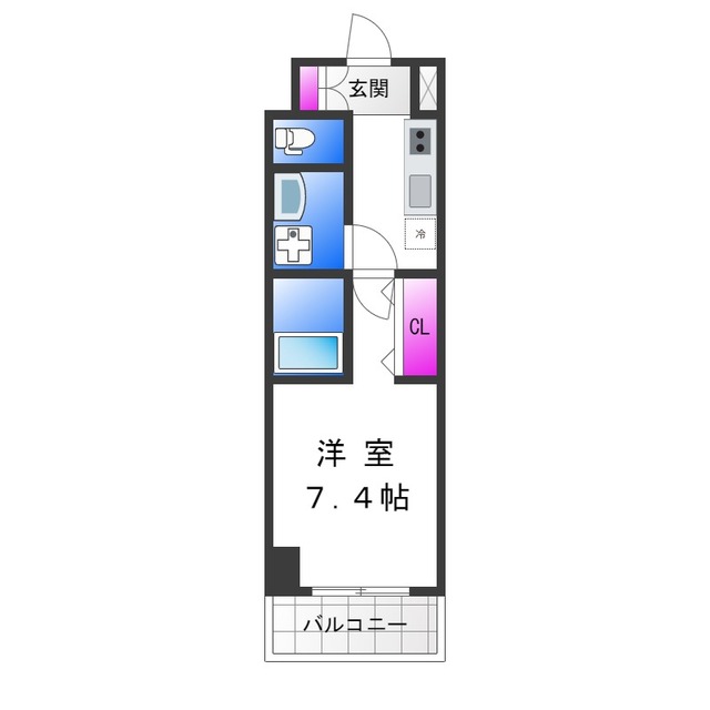 レクシア平野の間取り