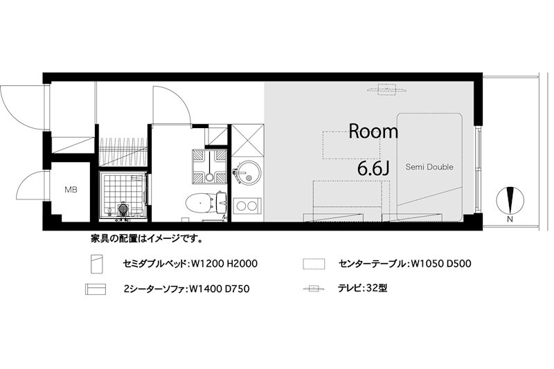 【ライオンズプラザ方南町の間取り】