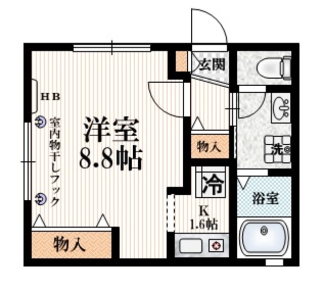 メゾン・サンクの間取り