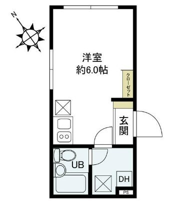 コンフォーリア門前仲町の間取り