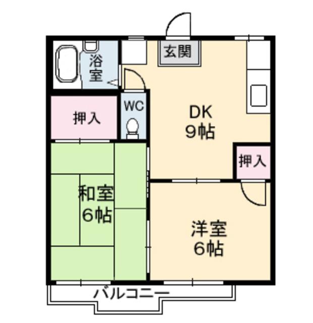 メゾン新町の間取り