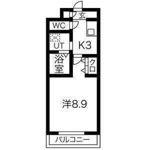 アヴァンセ・ナゴネの間取り