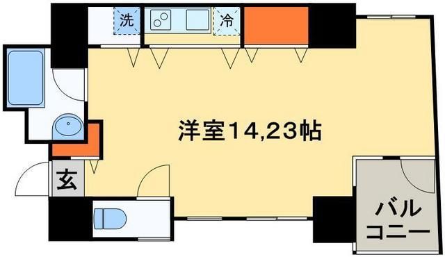 柏市末広町のマンションの間取り