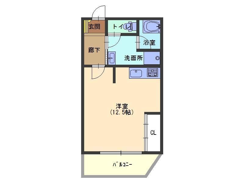 伊丹市堀池のマンションの間取り