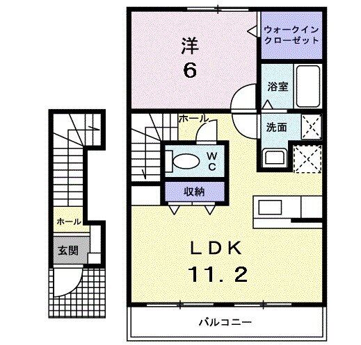 リバーサイドIIの間取り