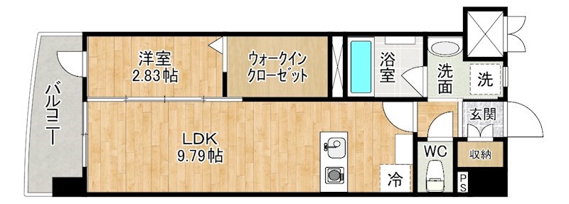 ざ・紫川さくら通りの間取り