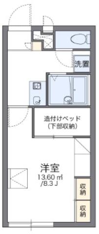 レオパレスSAITAの間取り