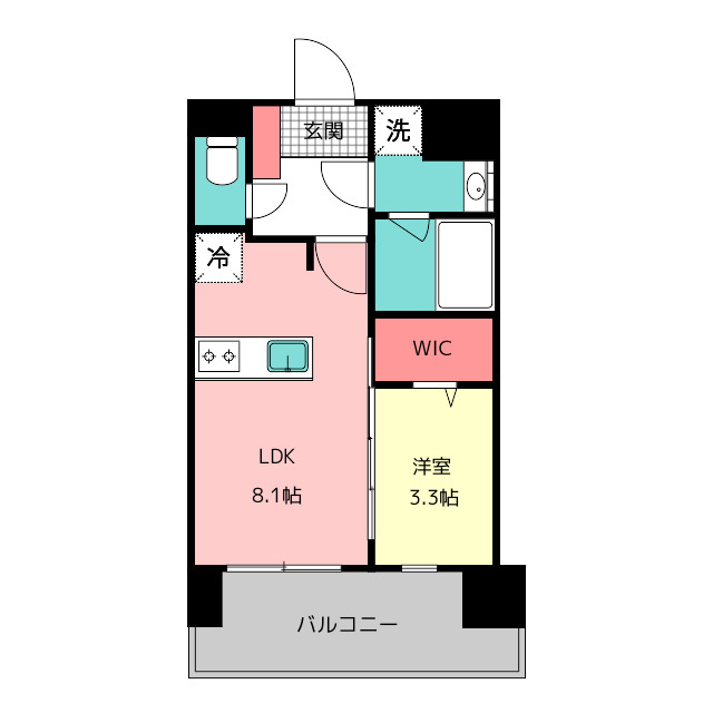 ブランシエスタ千早ＲＪＲの間取り