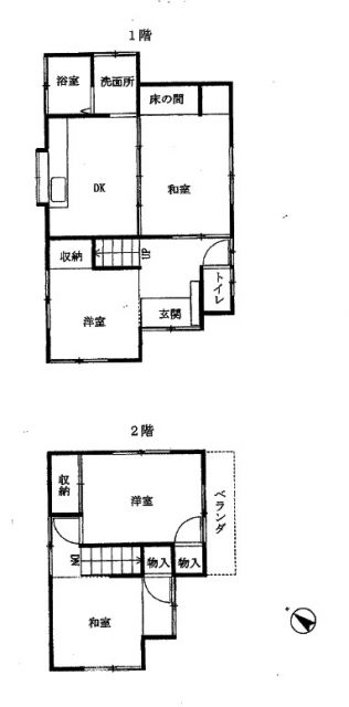 【毛呂山町前久保南１丁目戸建の間取り】