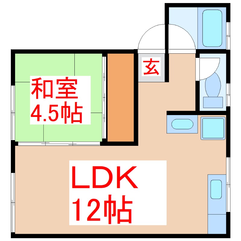 ネスト石原の間取り